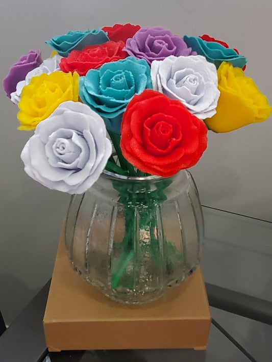 3D-Printed Roses