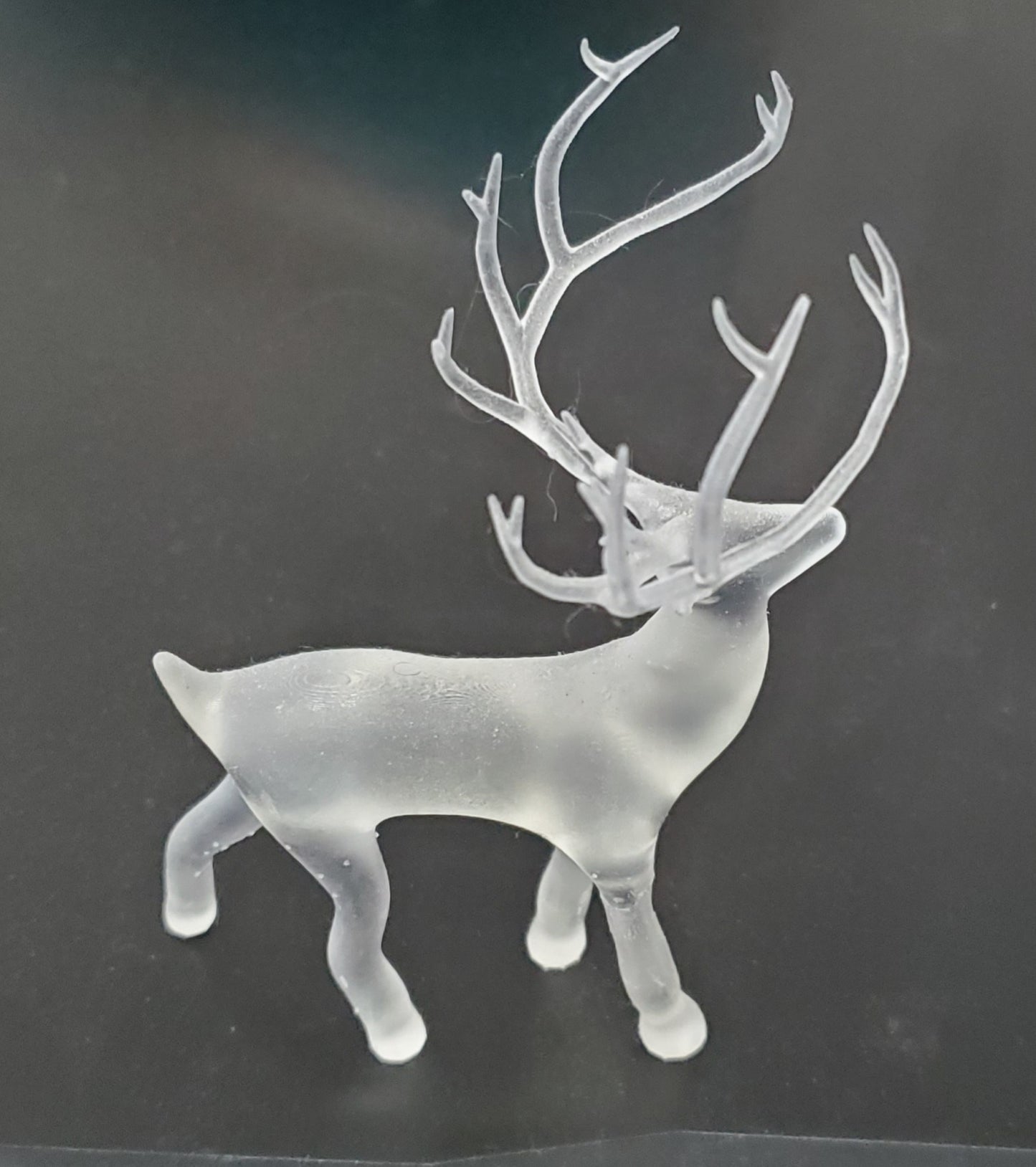 Deer prihted in Resin
